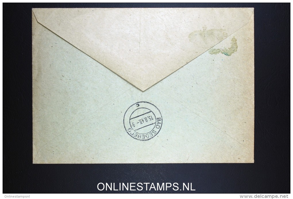 Deutsches Reich 1943 Mi 854 Sonder Stempel München Riem  Registered Cover München To Bad Segeberg - Briefe U. Dokumente