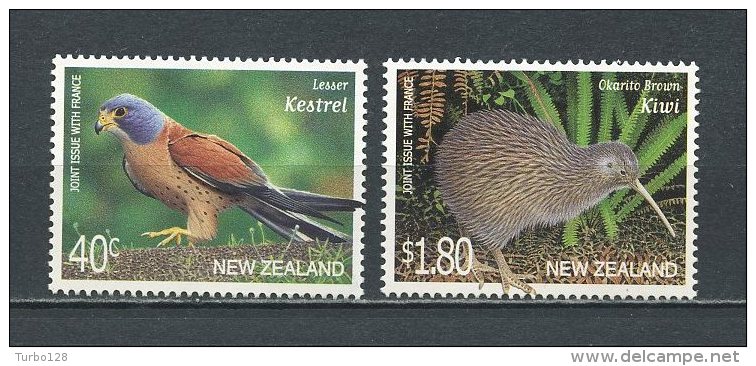 Nlle ZELANDE 2000 N° 1793 Et 1798 ** Neufs  = MNH Superbes  Cote 5 € Faune  Oiseaux  Birds  Animaux Emission Commun - Nuevos