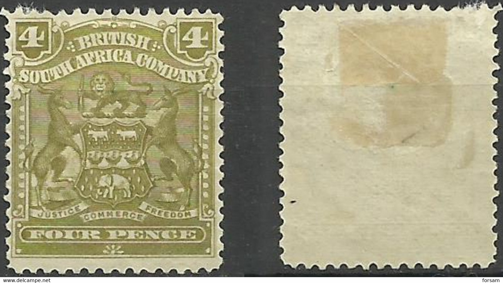 SOUTH AFRICA..1898..Michel # 63...MH...MiCV - 12 Euro. - Unclassified