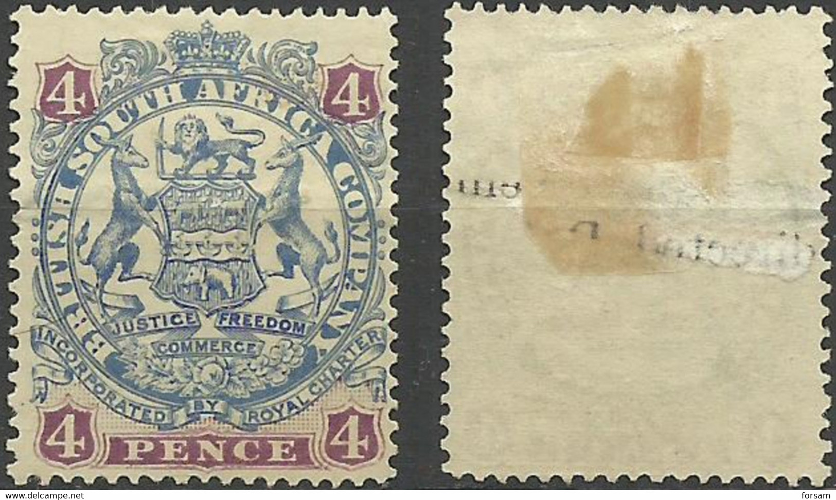 SOUTH AFRICA..1896..Michel # 29 Ia...MH...MiCV - 40 Euro. - Ohne Zuordnung