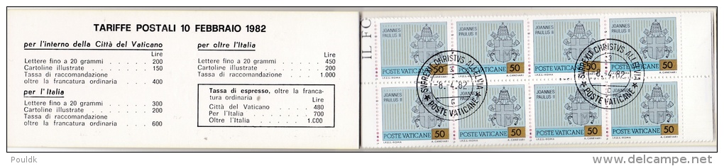 Vatican 1982 Booklet World Travels - Used   (G59-13) - Markenheftchen