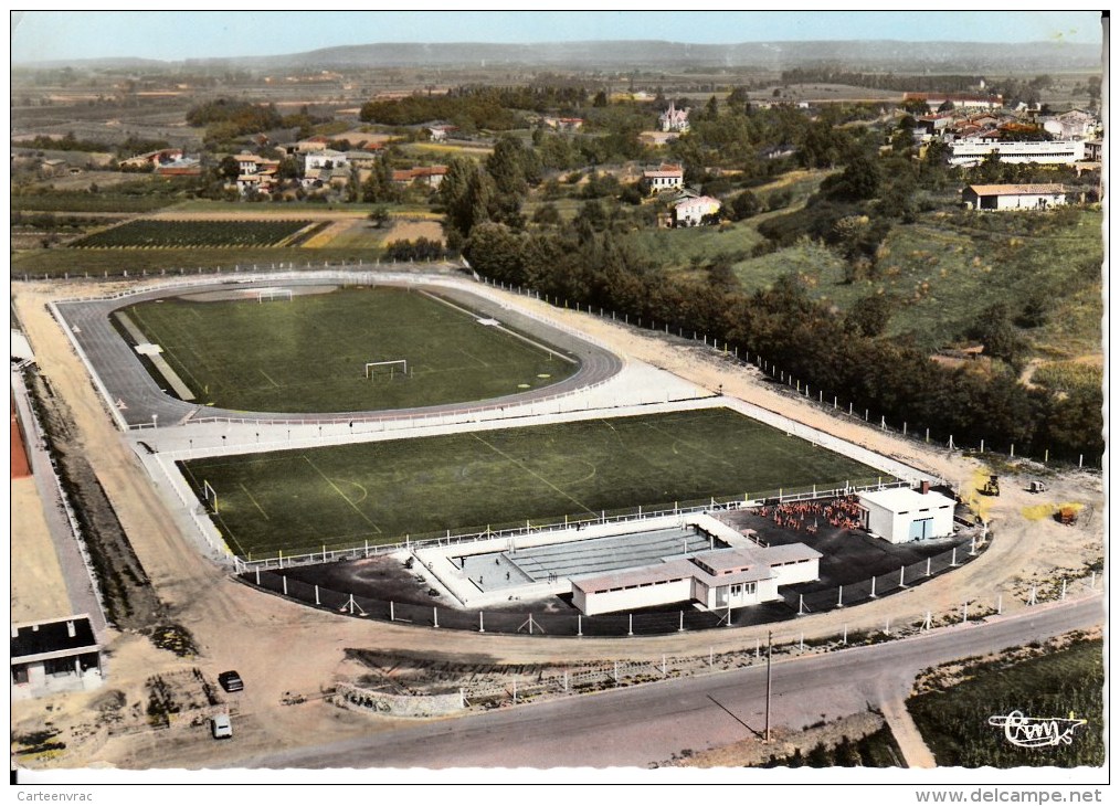 2372 FRONTON Stade Et Piscine Vue Aérienne - Autres & Non Classés