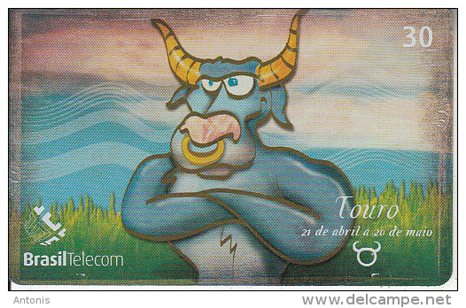 BRAZIL(Brasil Telecom) - Zodiac/Taurus, 05/01, Used - Brazil