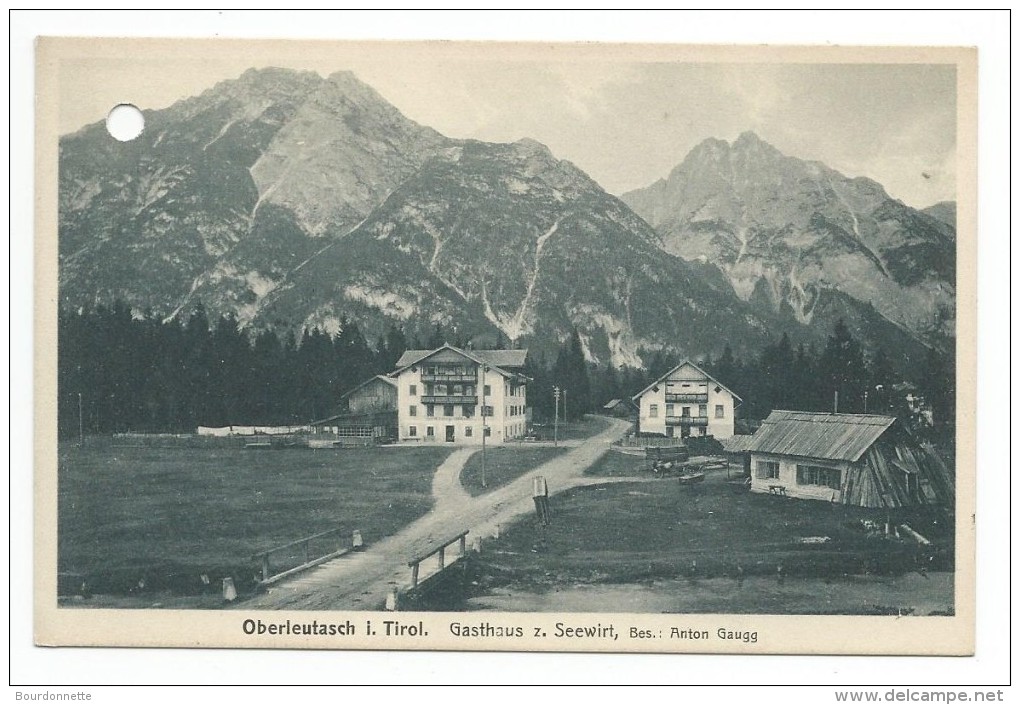 CPA-oberleutasch Gathaus Seewirt - Innsbruck