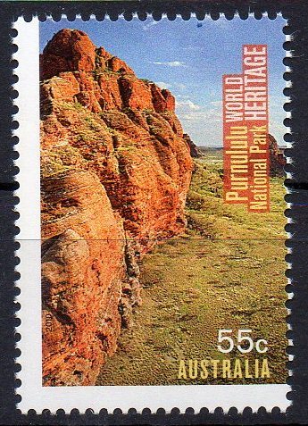 Australia 2010 World Heritage 55c Purnululu MNH - Mint Stamps