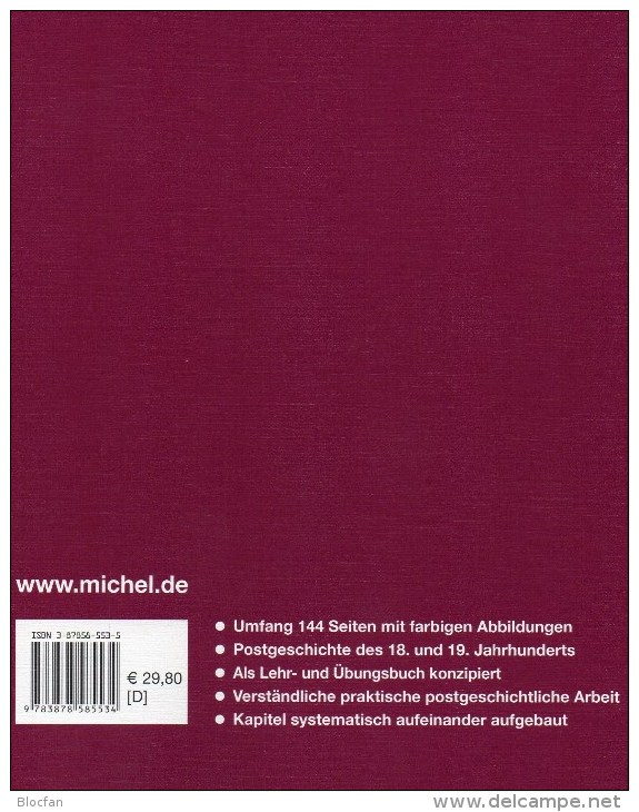 Handbuch Vorphilatelie 2004 Neu ** 30€ Helbig Kommunikation Sammeln Verstehen Briefe New Philatelic History Book Germany - Philatélie