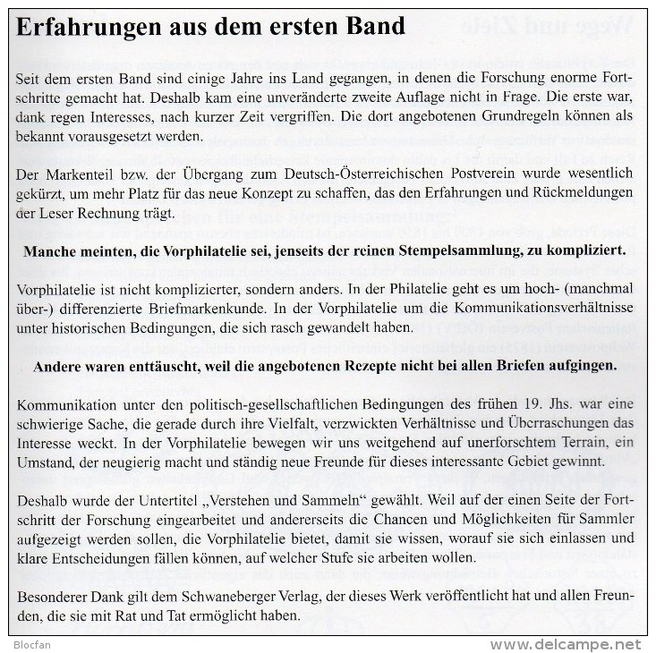 Handbuch Vorphilatelie 2004 Neu ** 30€ Helbig Kommunikation Sammeln Verstehen Briefe New Philatelic History Book Germany - Philatélie