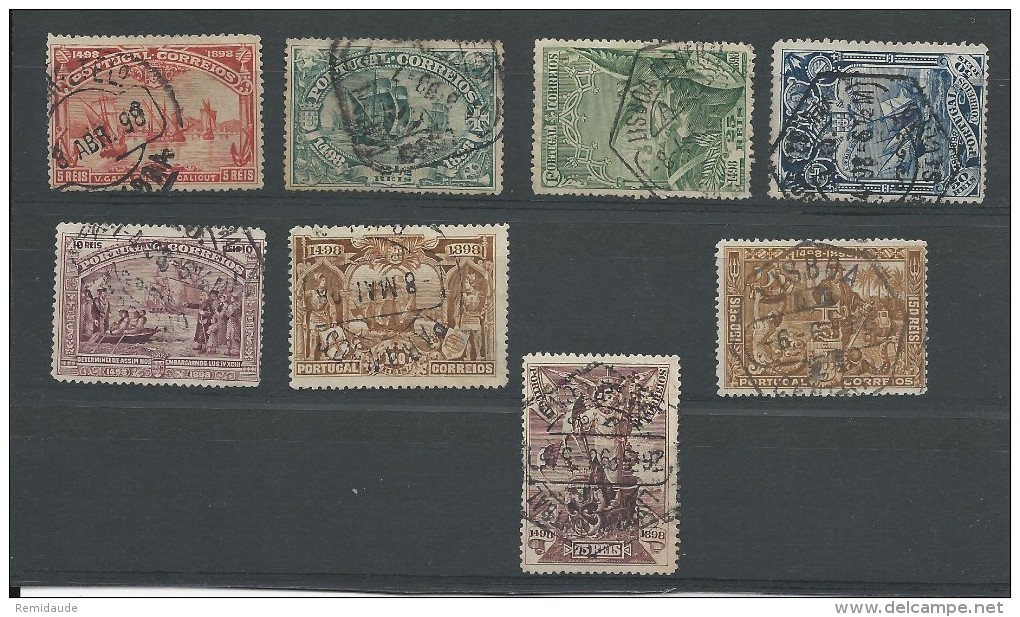 PORTUGAL - YVERT N° 146/153 OBLITERES - COTE = 65 EUROS - - Oblitérés