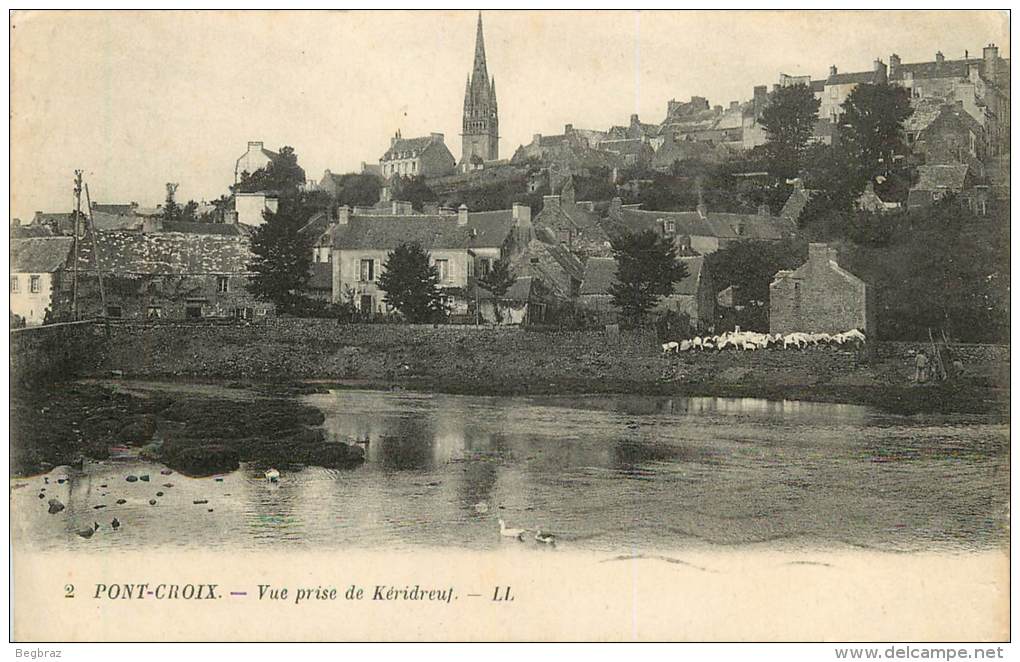 PONT CROIX      VUE PRISE DE KERIDREUF - Pont-Croix