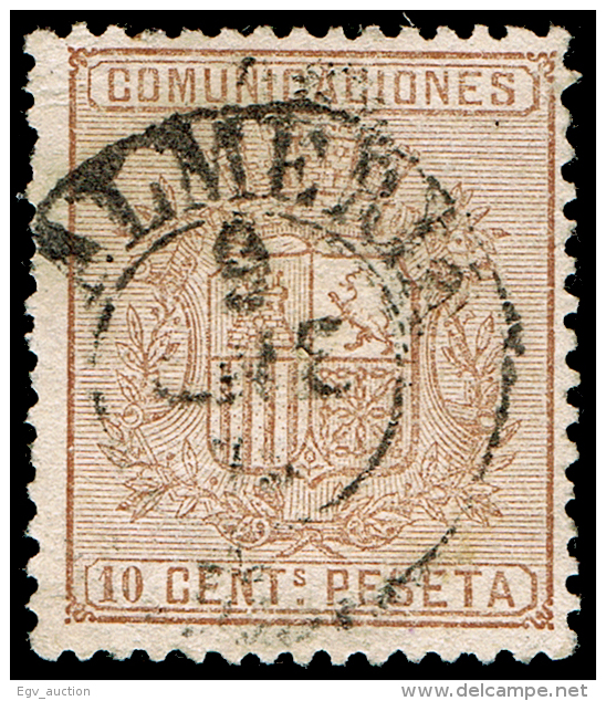 ALMERIA - EDI O 153 - MAT. FECH. \"ALMERIA\ - Used Stamps