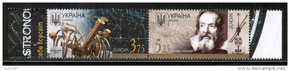 CEPT 2009 UA MI 1032-33 UKRAINE MNH ** - 2009