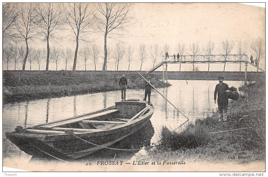 ¤¤  -  20   -  FROSSAY   -  L'Etier Et La Passerelle    -  ¤¤ - Frossay