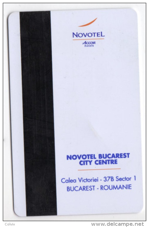 CLEF D´HOTEL NOVOTEL BUCAREST ROUMANIE - Hotel Key Cards