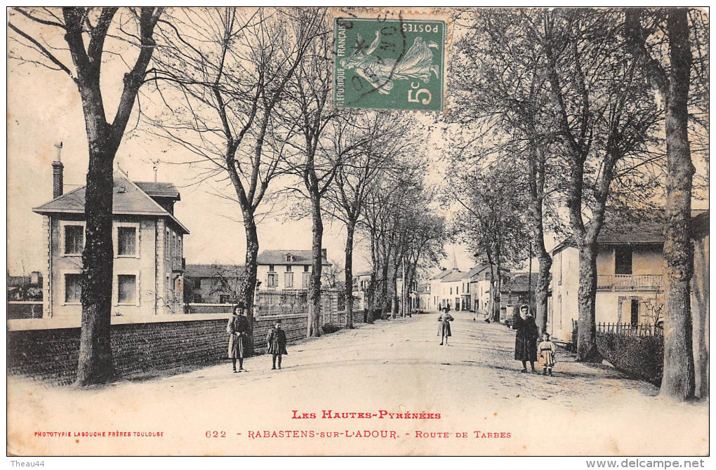 ¤¤  -   622  -  RABASTENS-sur-L'ADOUR   -   Route De Tarbes     -  ¤¤ - Rabastens De Bigorre