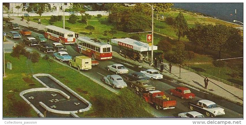 Cp , Automobiles , 2 Scans , Bus & Autocars , ISTANBUL , Voyagée - Busse & Reisebusse