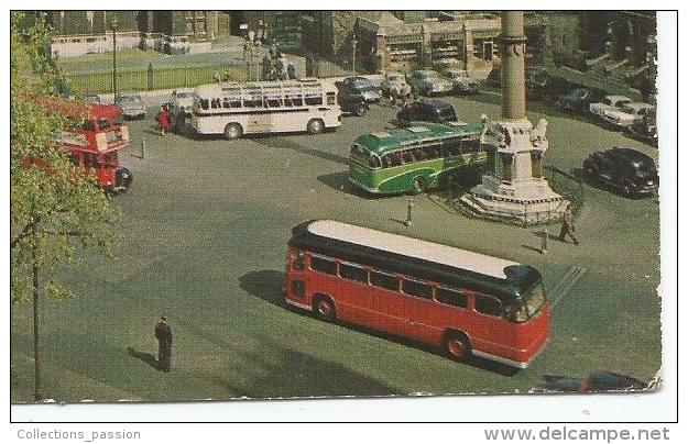 Cp , Automobiles , 2 Scans , Bus & Autocars , LONDON , Voyagée - Busse & Reisebusse