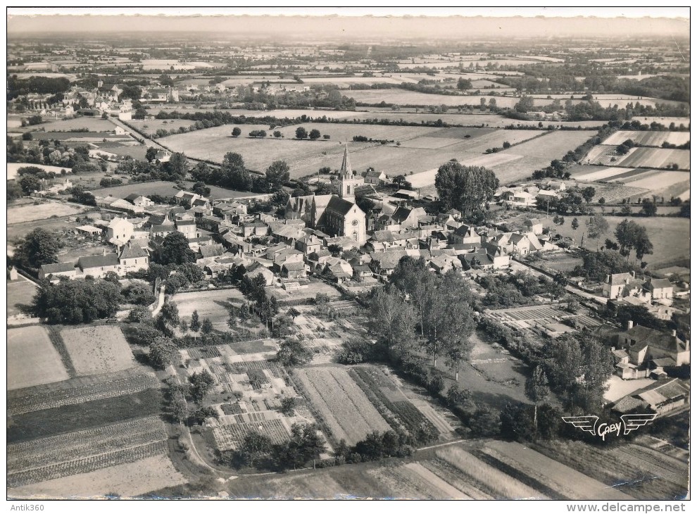 CPSM 49 Joué-Etiau - Vue Aérienne Générale - La France Vue Du Ciel - Valanjou - Chemille