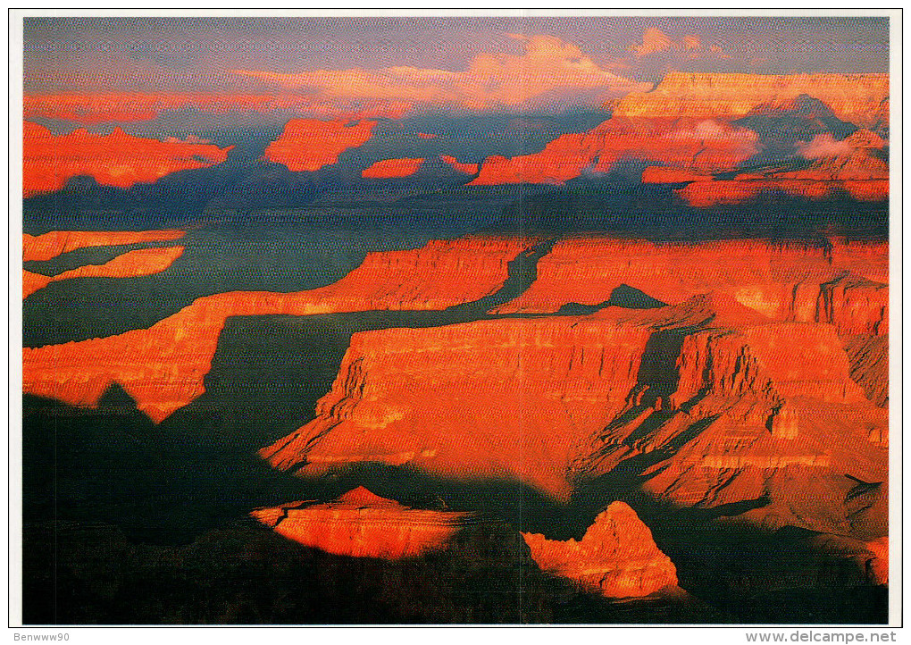 Grand Canyon National Park Postcard, South Rim - USA National Parks