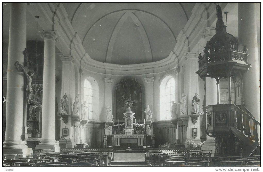 Baileux - Intérieur De L'Eglise -Editeur Bints De Philippeville - 1952  ( Voir Verso ) - Chimay