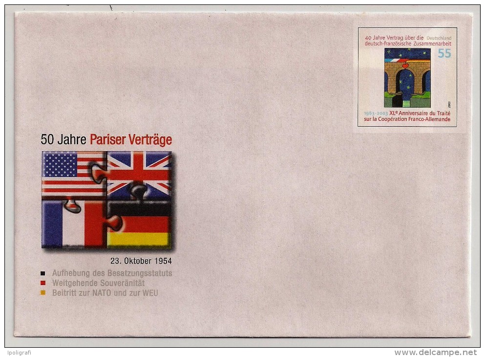 Deutschland, Bundesrepublik, 2000-2007 lot de 14 enveloppes thématiques neuves