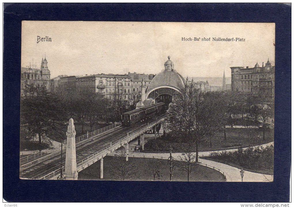 Berlin-Schöneberg, Hoch-Bahnhof Nollendorf-Platz  CPA - Schöneberg