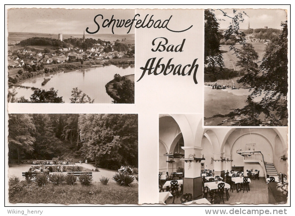 Bad Abbach - S/w Mehrbildkarte 4 - Bad Abbach