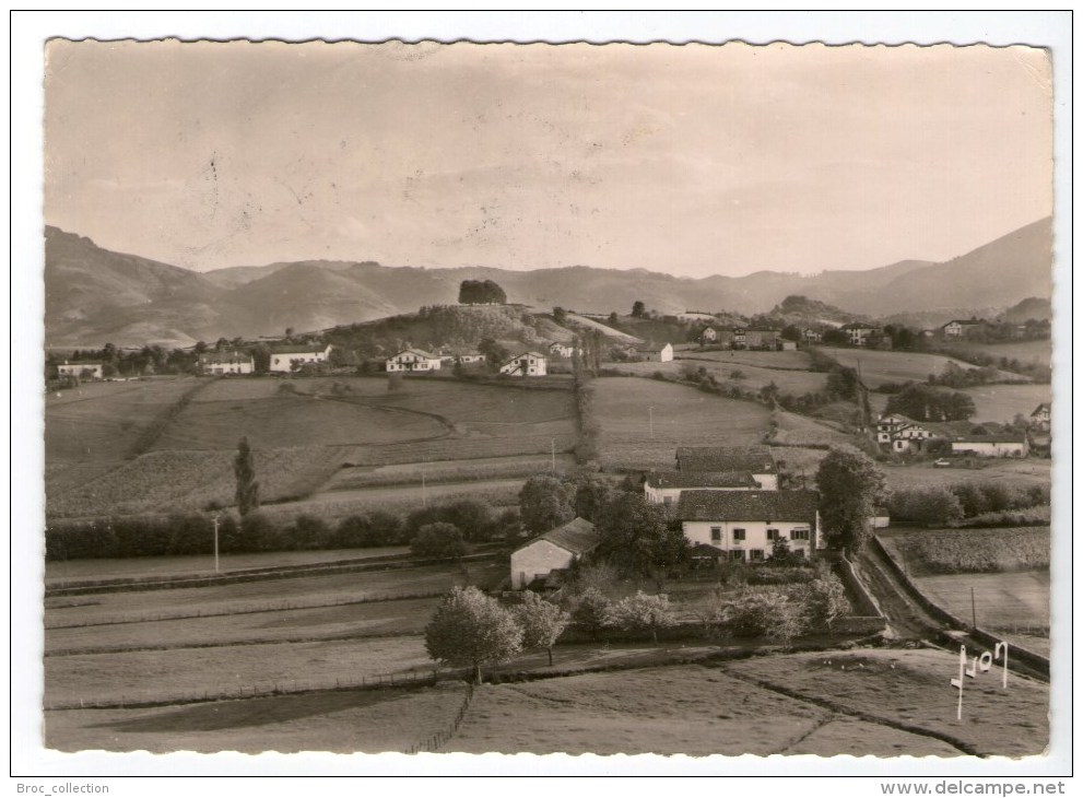 Sare, Vue Vers La Montagne De Bégna-Plata (au Bas De La Colline : Maison De Luis Mariano), 1965, Yvon I. B. 5035 - Sare