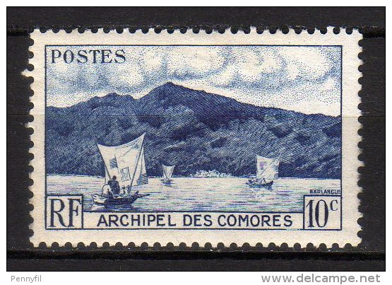 COMORES - 1950 Scott# 30 * - Unused Stamps