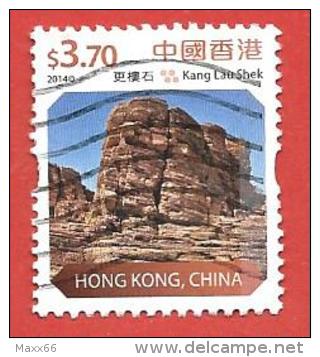 HONG KONG USATO - 2014 - Landscapes Of Hong Kong - Kang Lau Shek - 3,70 HK$ - Michel HK 1920 - Used Stamps