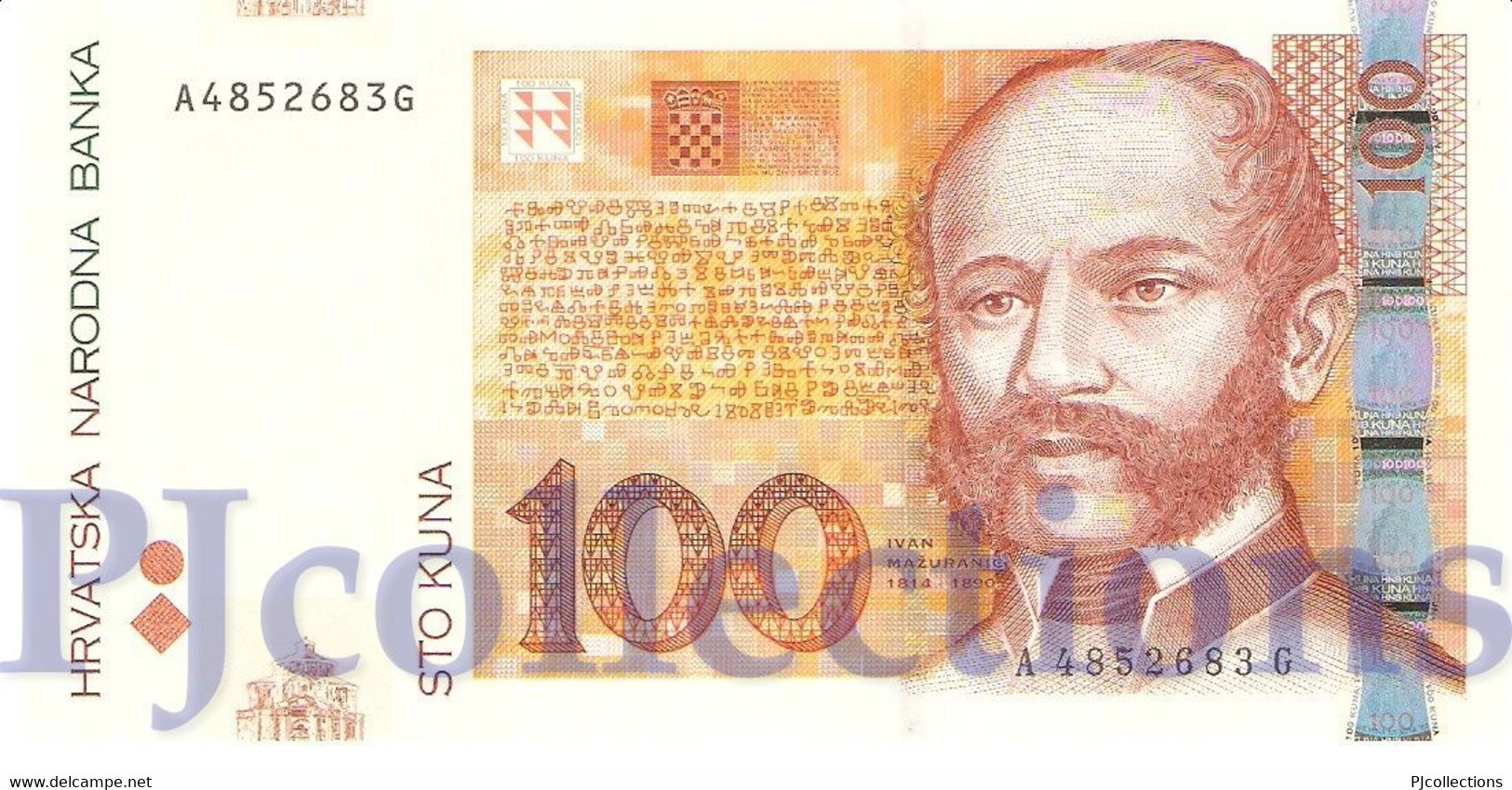 CROATIA 100 KUNA 2002 PICK 41a UNC - Croatia