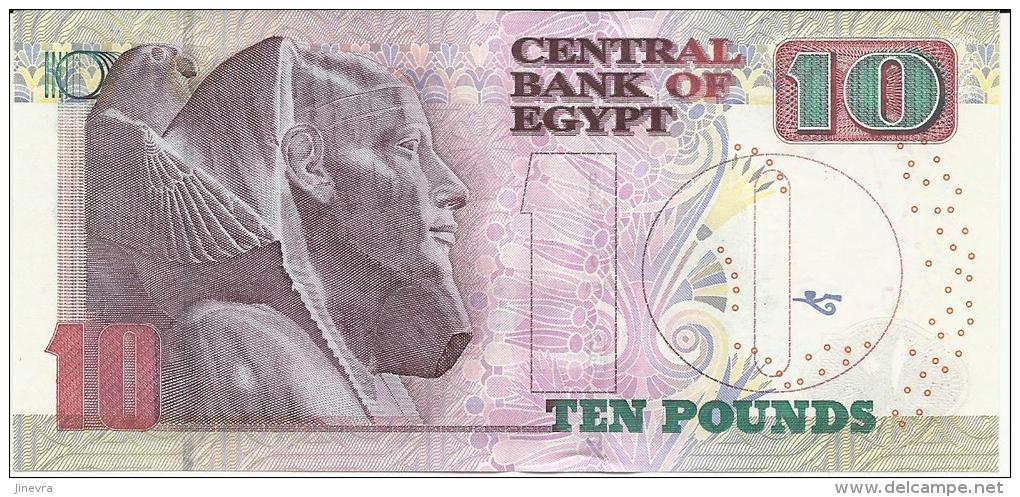 EGYPT 10 POUNDS 2009 PICK NEW UNC - Egypte