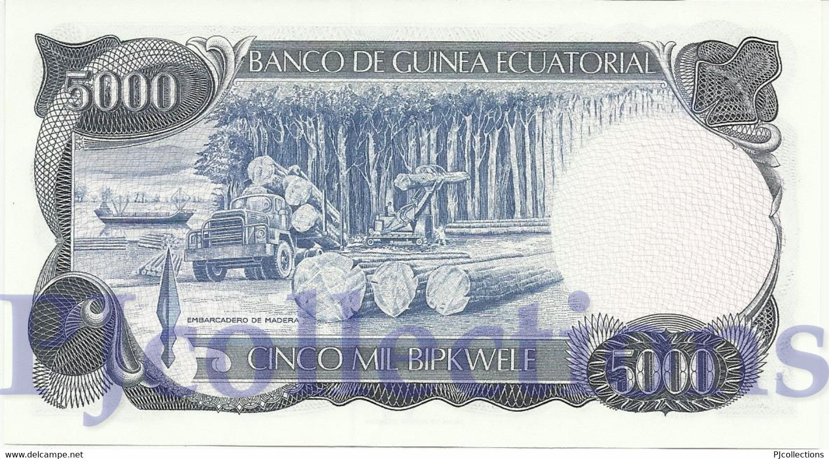 EQUATORIAL GUINEA 5000 BIPKWELE 1979 PICK 17 UNC - Equatorial Guinea