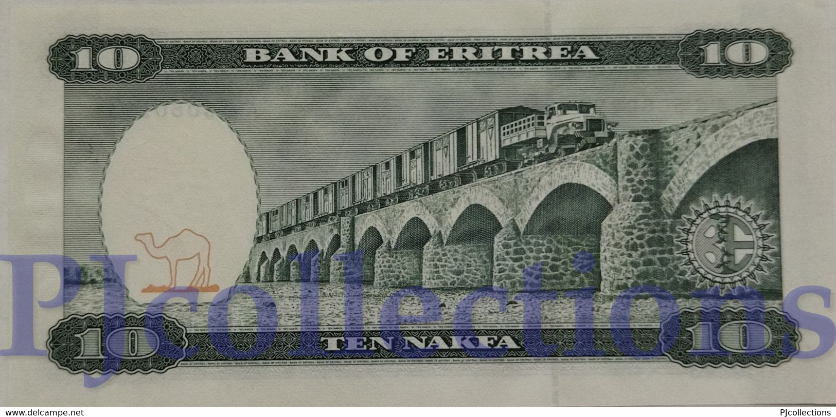 ERITREA 10 NAKFA 1997 PICK 3 UNC - Erythrée