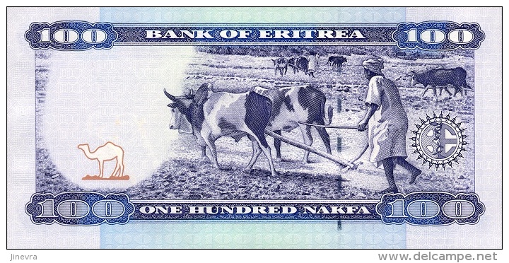 ERITREA 100 NAKFA 2004 PICK 8 UNC - Erythrée