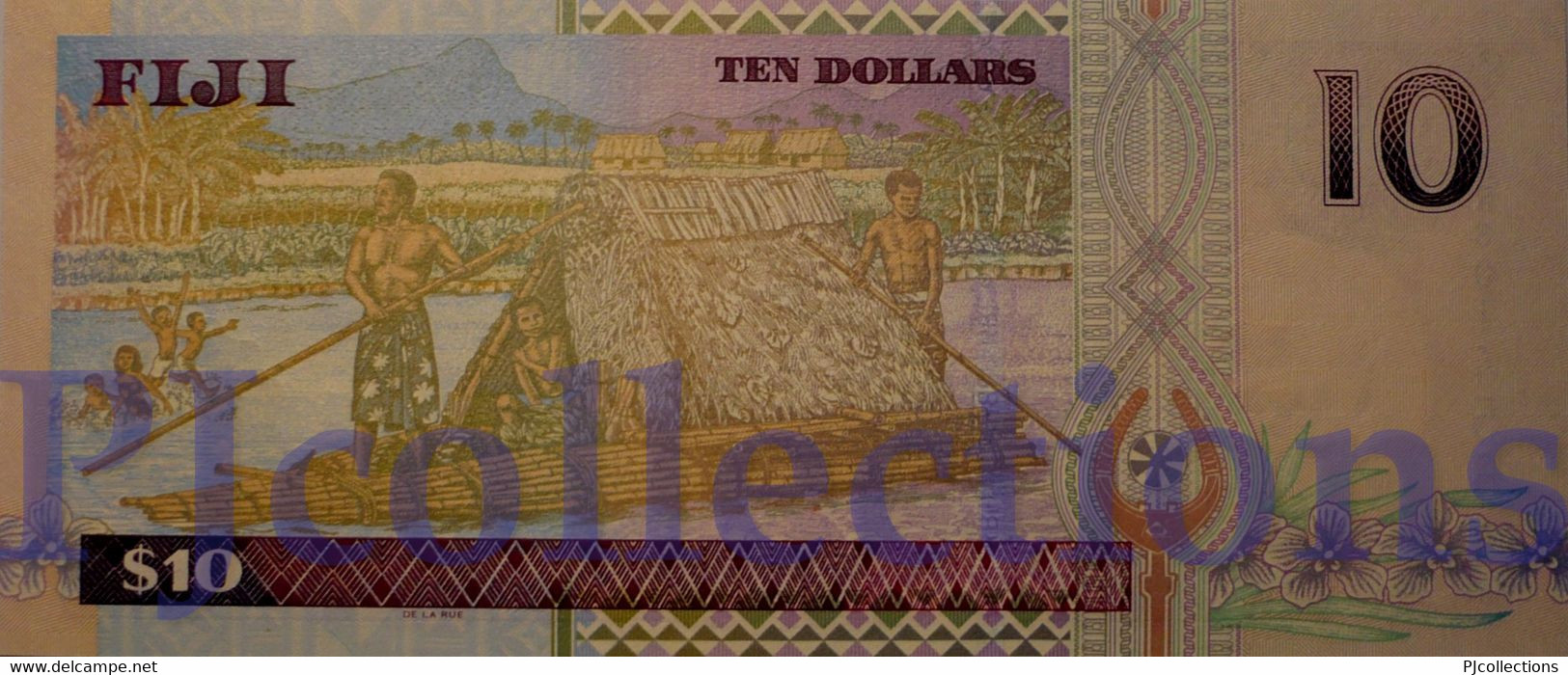 FIJI 10 DOLLARS 2002 PICK 106a UNC - Fiji