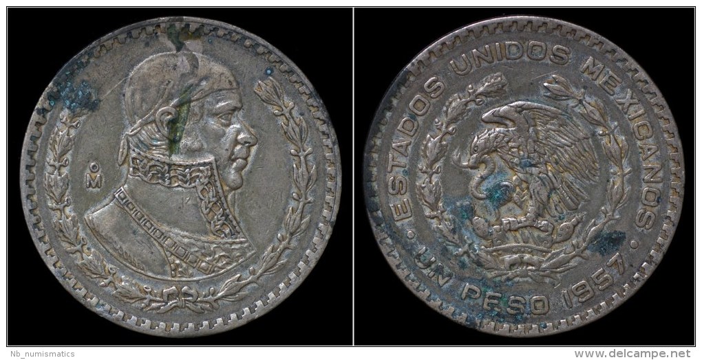 Mexico 1 Peso 1957 - Mexique