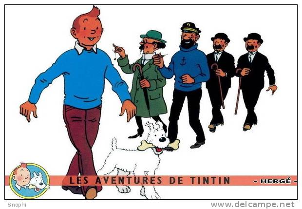 E-10zc/Tt  69^^   Fairy Tales  Contes  Märchen , Adventures Of  Tintin , ( Postal Stationery , Articles Postaux ) - Fairy Tales, Popular Stories & Legends