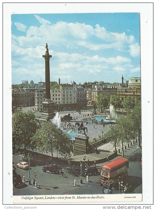 Cp , Automobiles , Bus & Autocars , LONDON , Voyagée , Ed : Kardorama , 2 Scans - Busse & Reisebusse