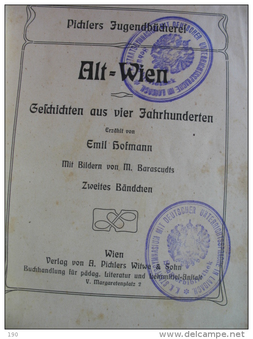 Emil Hofmann:Alt-Wien - Livres Anciens