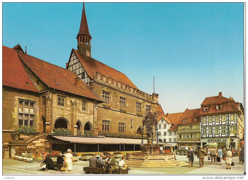 GOTTINGEN MARKTPLATZ MIT RATHAUS - Goettingen