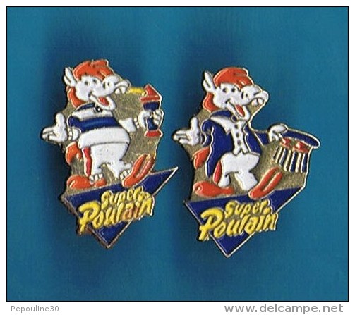 LOT 2 PIN´S //    . 2 SUPER POULAIN DIFFÉRENTS - Sets