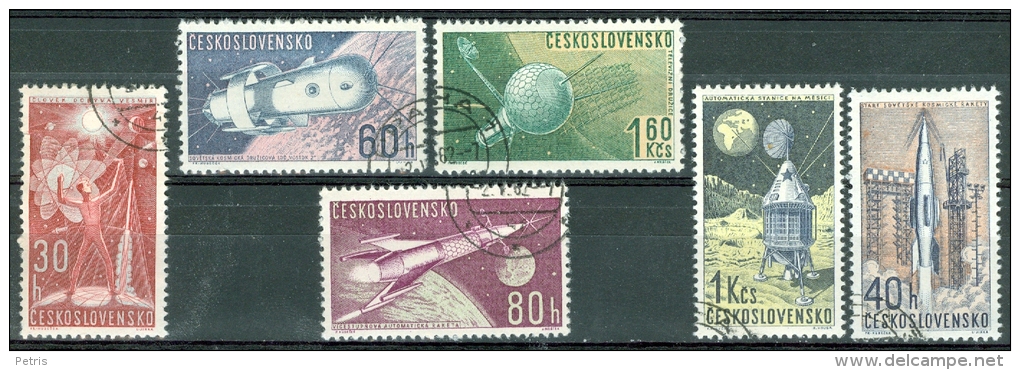 Czechoslovakia 1962 Space Research - Lot. 3484 - Europe
