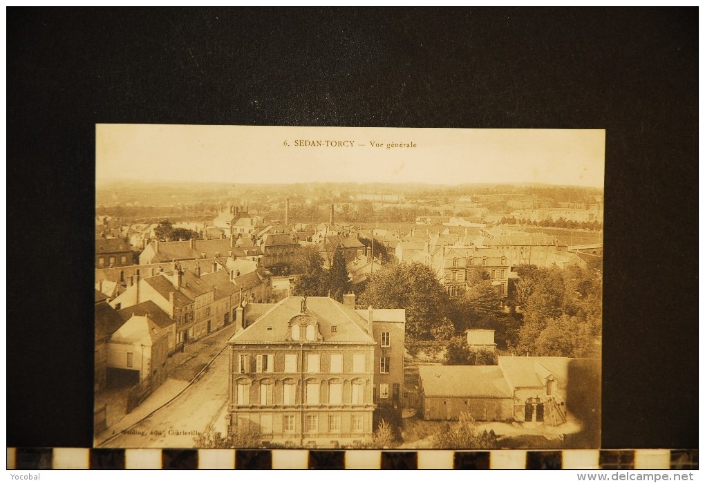 CP, 08, SEDAN TORCY Vue Générale Vierge - Sedan