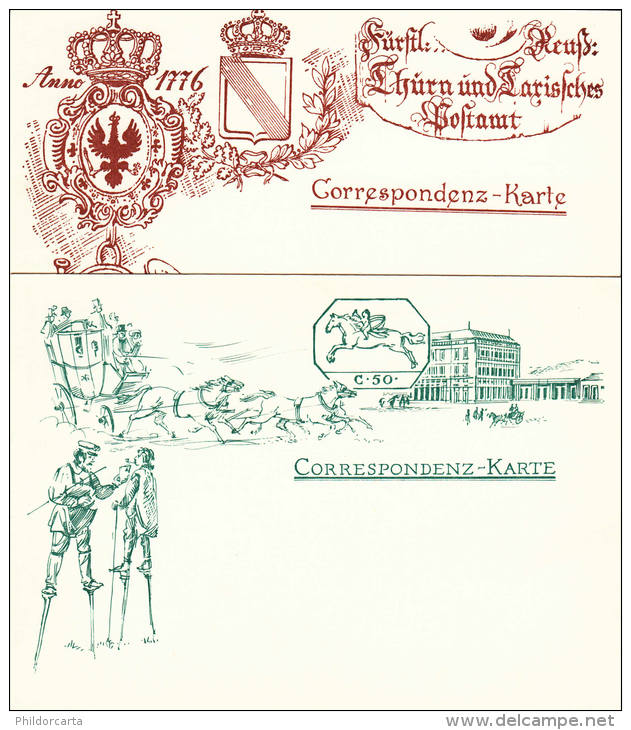 DDR - GSK - Cartes Postales Privées - Neuves