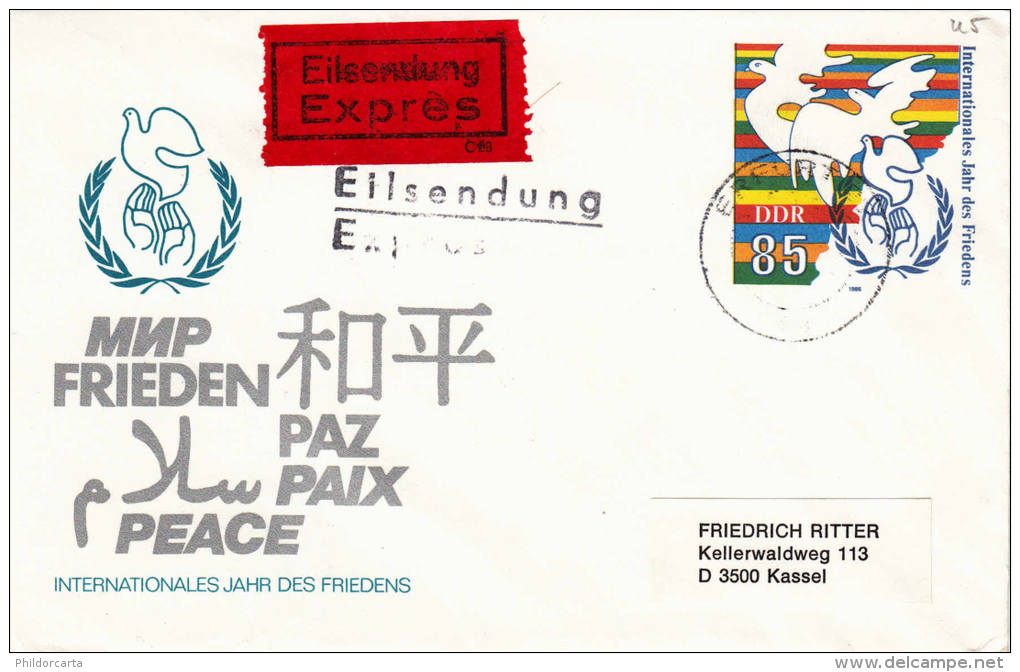 DDR- GSU - Briefomslagen - Gebruikt