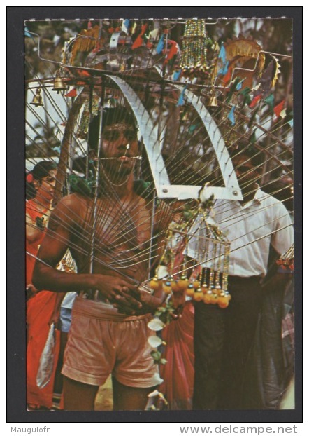 DF / ETHNIQUES ET CULTURES / SINGAPOURE / DEVOT HINDOU LORS D'UN KAVADI LORS DU FESTIVAL THAIPUSAM - Azië