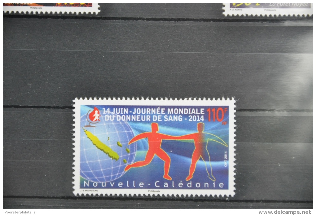 N 258 ++ NOUVELLE CALÉDONIE 2014 BLOED BLOOD DE SANG MNH ** - Ungebraucht