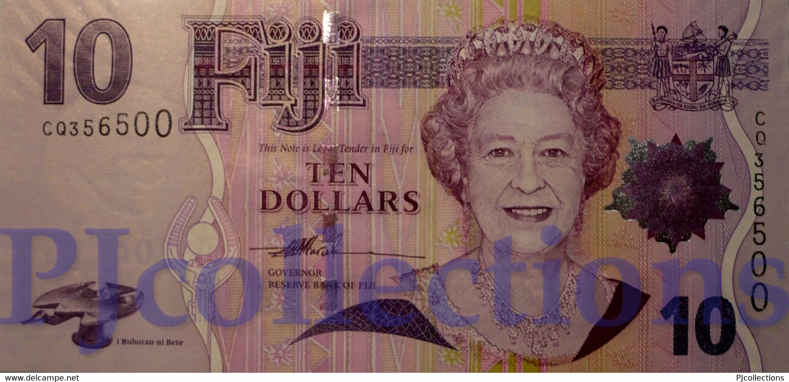 FIJI 10 DOLLARS 2007 PICK 111a UNC - Fidschi