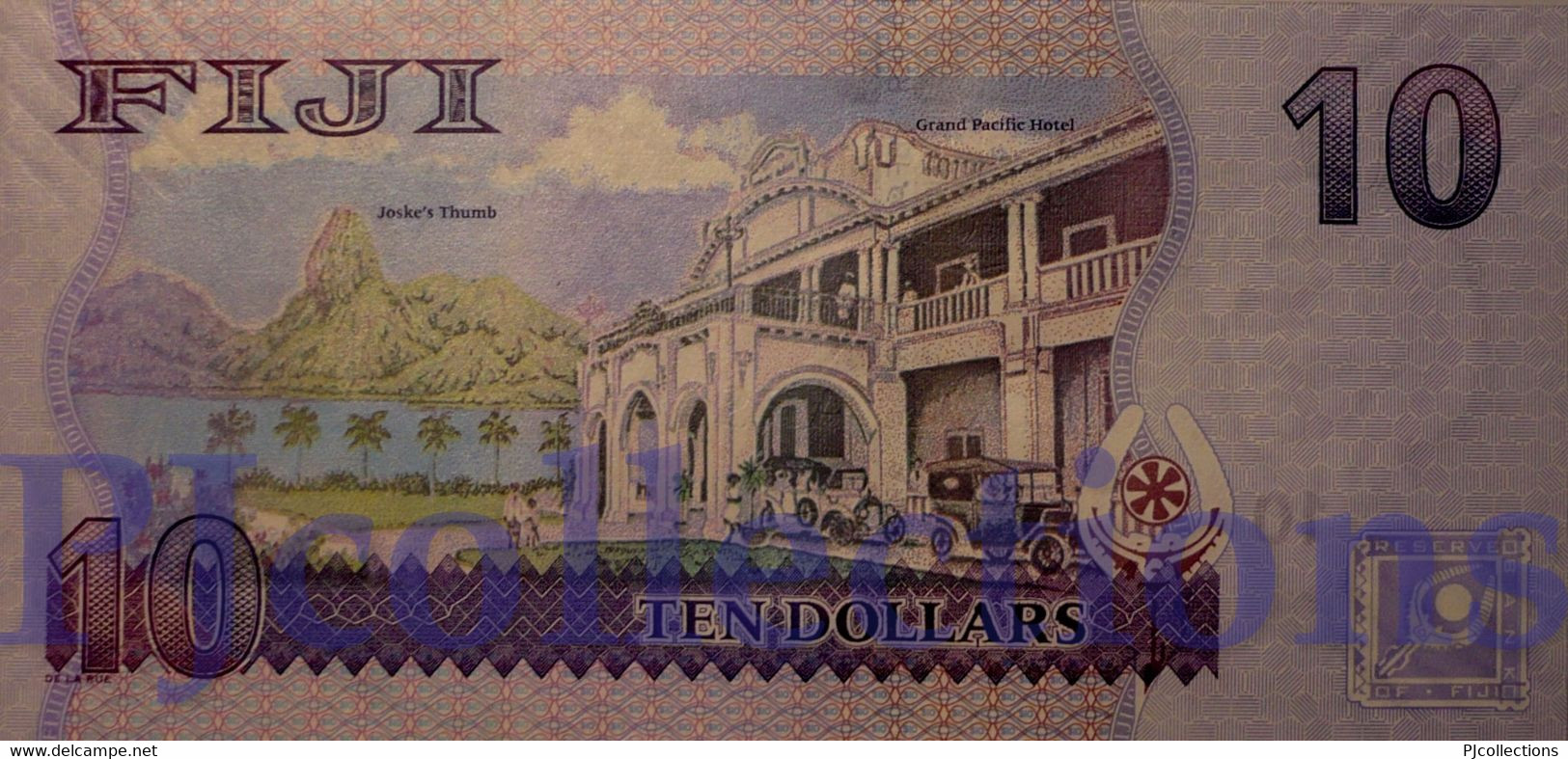 FIJI 10 DOLLARS 2007 PICK 111a UNC - Fidschi