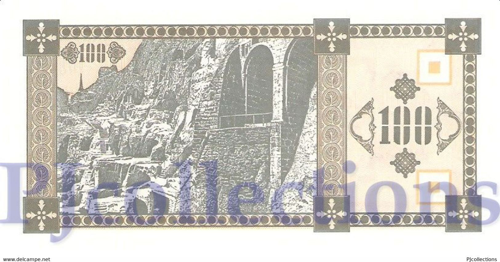 GEORGIA 100 LARIS 1993 PICK 38 UNC - Georgien